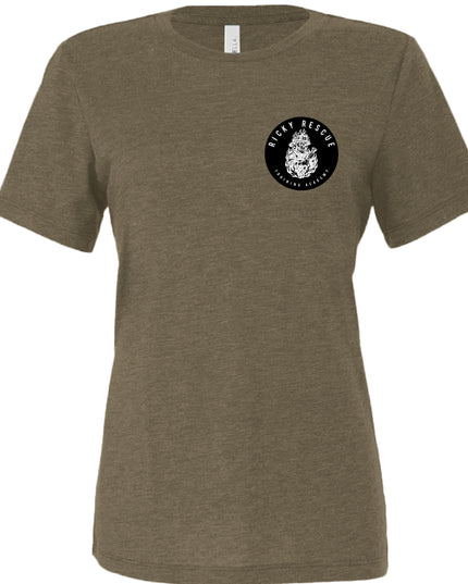 OLIVE TRIBLEND - FRONT